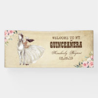 Vintage Western Quinceanera 15th Birthday