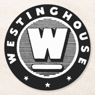 Vintage Westinghouse Logo Paper Coaster