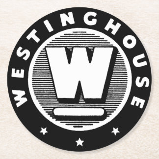Vintage Westinghouse Logo Paper Coaster