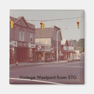 Vintage Westport Magnet - Fine Arts Theatre
