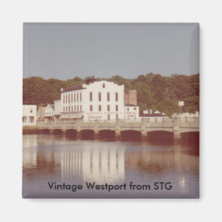 Vintage Westport Magnet - Steinkraus Cohen Bridge