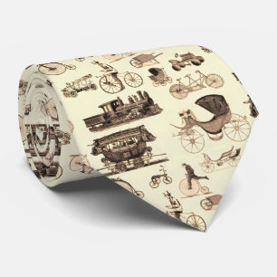 Vintage Wheels Tie