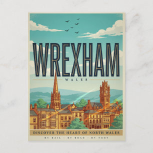 Vintage Wherxham Castle, Wales gifts an souvenirs Postcard