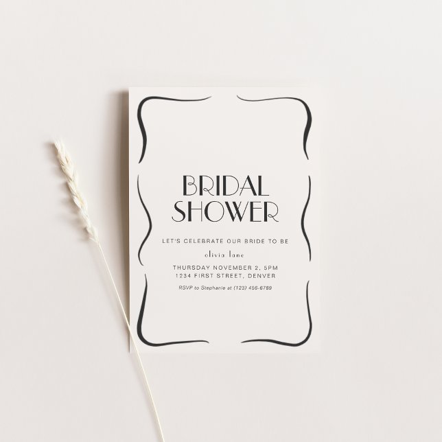 Vintage Whimsical Bridal Shower Invite (Creator Uploaded)