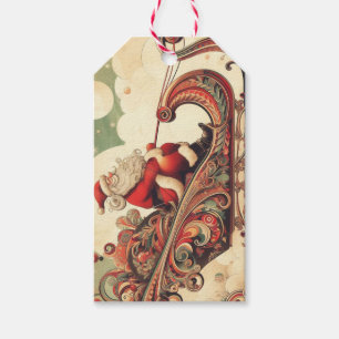 vintage/whimsical/santa/Christmas Gift Tags