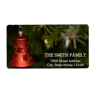 Vintage White Snow Glitter Christmas Tree Holiday