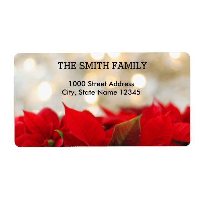 Vintage White Snow Glitter Christmas Tree Holiday (Front)