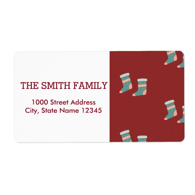 Vintage White Snow Glitter Christmas Tree Holiday  (Front)