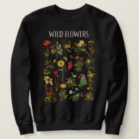 Vintage Wild Flower Chart
