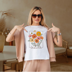 Vintage wild flower T-Shirt