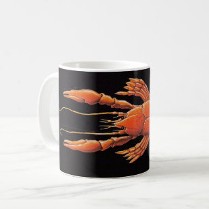 Vintage Wild Lobster  Coffee Mug