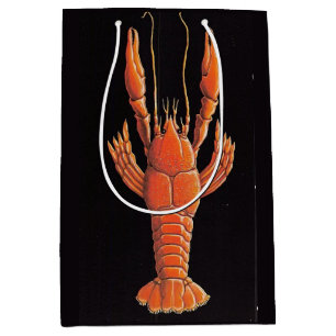 Vintage Wild Lobster  Medium Gift Bag