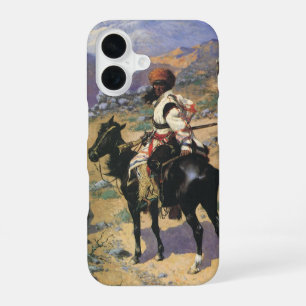 Vintage Wild West, An Indian Trapper by Remington iPhone 16 Case