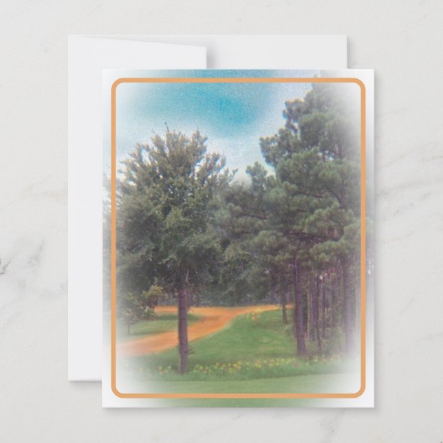 Vintage Wildflower Forest Stationary (Front)