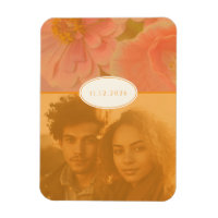 Vintage Wildflower Pink Poppy Save The Date