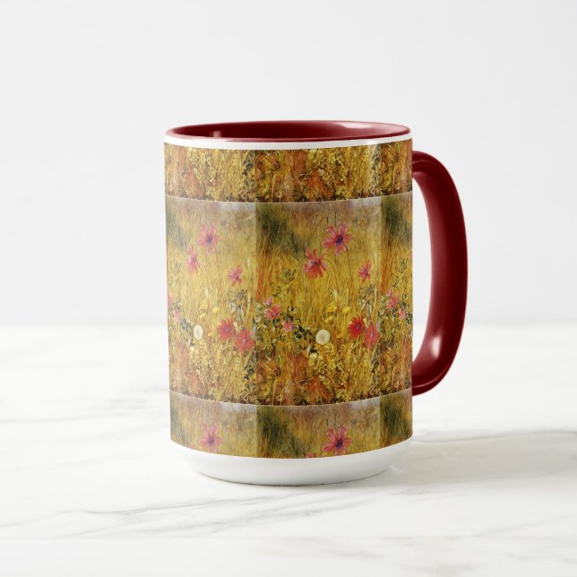 Vintage Wildflowers Henry Newman Mug (Front Right)