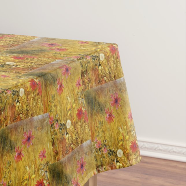 Vintage Wildflowers Henry Newman Tablecloth (In Situ)