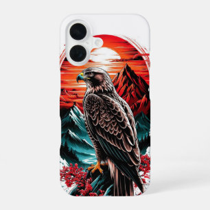Vintage Wildlife Eagle Hawk Nature Art iPhone 16 Case