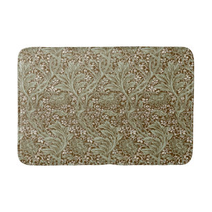 Vintage William Morris Arcadia Full Seamless Bath Mat