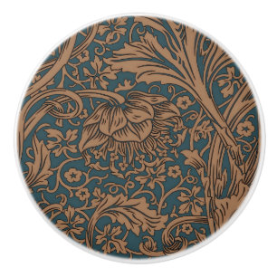 Vintage William Morris Arcadia Full Seamless Ceramic Knob