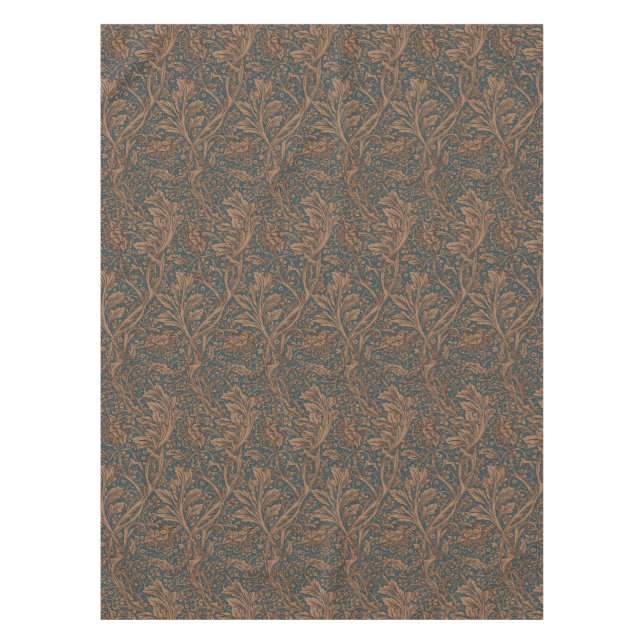 Vintage William Morris Arcadia Full Seamless Tablecloth (Front)