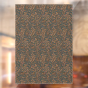 Vintage William Morris Arcadia Full Seamless Window Cling