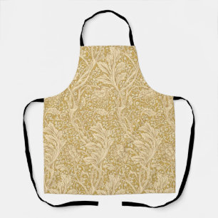 Vintage William Morris Arcadia Gold Seamless Apron