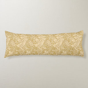 Vintage William Morris Arcadia Gold Seamless Body Cushion