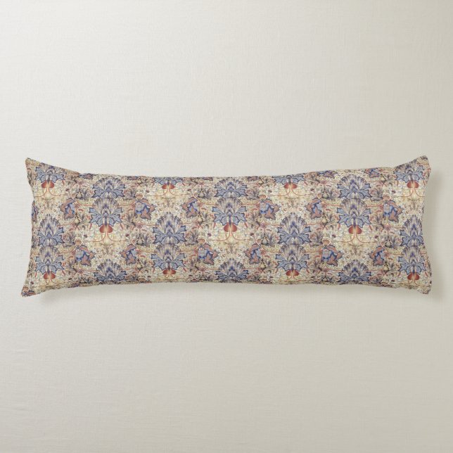 Vintage William Morris Artichoke Body Cushion (Front)
