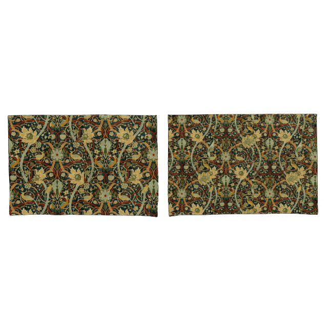 Vintage William Morris Bullerswood Carpet Pillowcase (Front-Set)