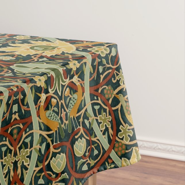 Vintage William Morris Bullerswood Carpet Tablecloth (In Situ)