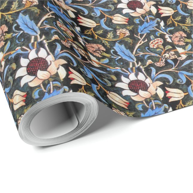 Vintage William Morris Evenlode Wrapping Paper (Roll Corner)