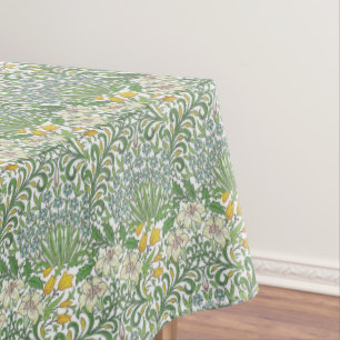 Vintage William Morris Flowers Garden Wallpaper Tablecloth
