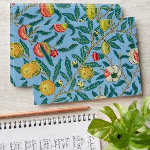 Vintage William Morris Four Fruits floral pattern Envelope