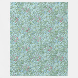 Vintage William Morris Golden Lily    Fleece Blanket