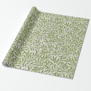 Vintage william morris greenery wrapping paper