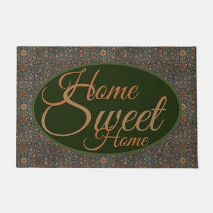 Vintage William Morris Holland Park Carpet Doormat