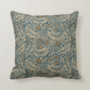 Vintage William Morris Larkspur Pattern Cushion