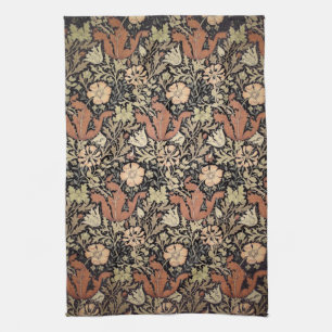 Vintage William Morris Pattern. Tea Towel