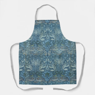 Vintage William Morris Peacock and Dragon   Apron
