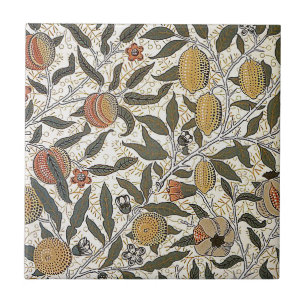 Vintage William Morris Pomegranate Tile