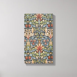 Vintage William Morris Snakehead Canvas Print