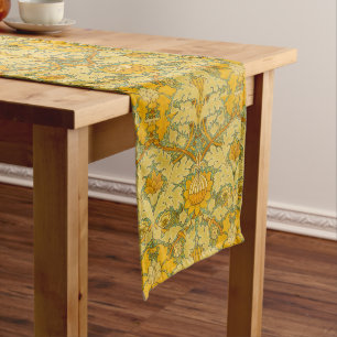 Vintage William Morris St James Palace Pattern  Long Table Runner