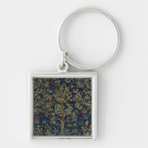 Vintage William Morris–Tree of Life Key Ring