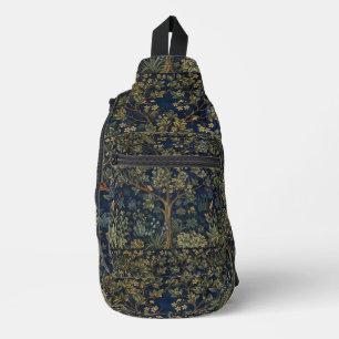 Vintage William Morris–Tree of Life Sling Bag