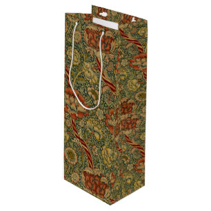 Vintage William Morris Wandle Wine Gift Bag