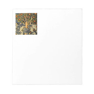 Vintage William Morris Woodpeckers Notepad
