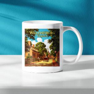 Vintage Williamsburg Virginia Coffee Mug