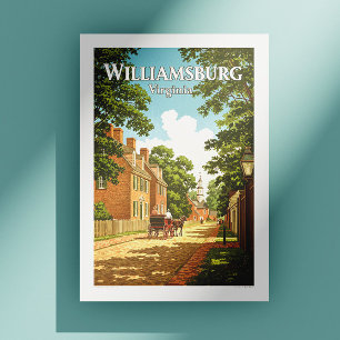 Vintage Williamsburg Virginia Postcard