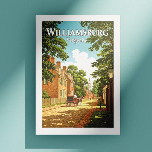 Vintage Williamsburg Virginia Postcard (Creator Uploaded)